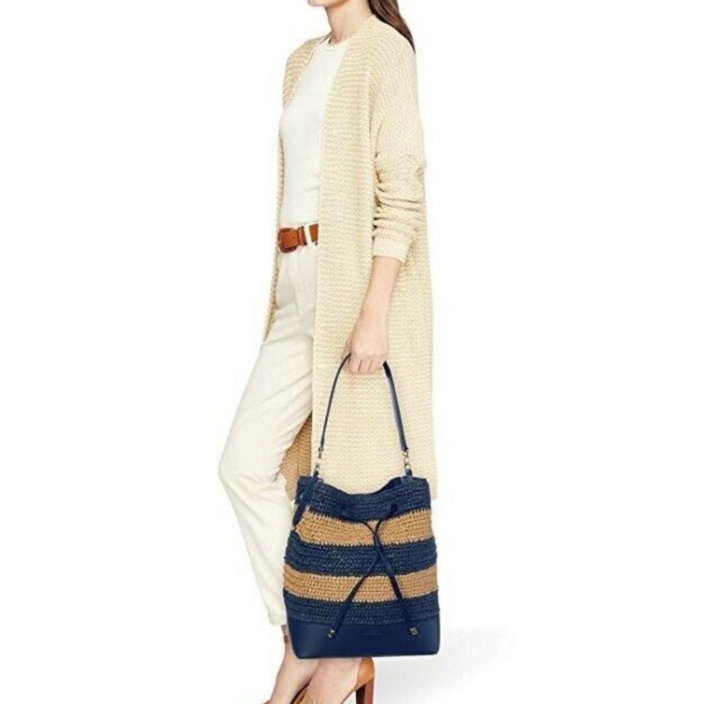 Ralph Lauren Navy Dryden Debby Handbag 1RL11 - Picture 5 of 6